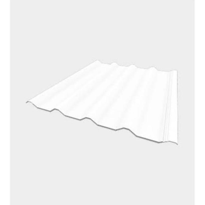 Atap Alderon R830 Putih Doff / Biru Doff - Alderon Twinwall Corrugated
