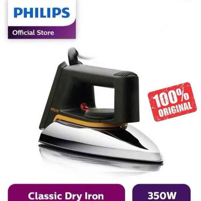 SETRIKA PHILIPS ELECTRIC DRY IRON CLASSIC HD 1172 / PHILIPS HD1172 SETRIKA