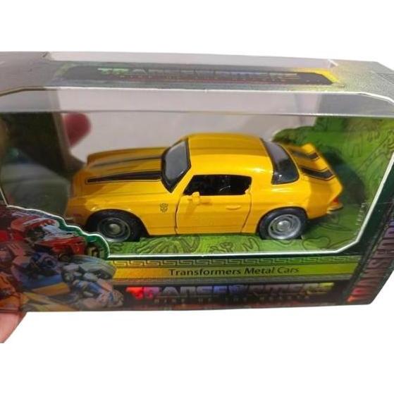 NQD Diecast Mainan Mobil Transformers: Optimus Prime & Bumblebee