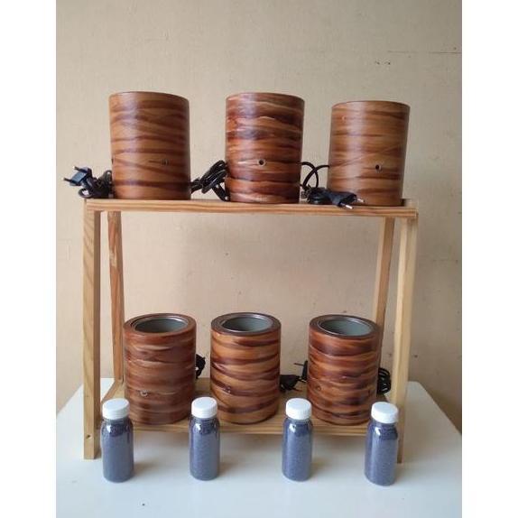 TUNGKU NYAMUK ELEKTRIK MOTIF KAYU OBAT NYAMUK ELEKTRIK TUNGKU NYAMUK