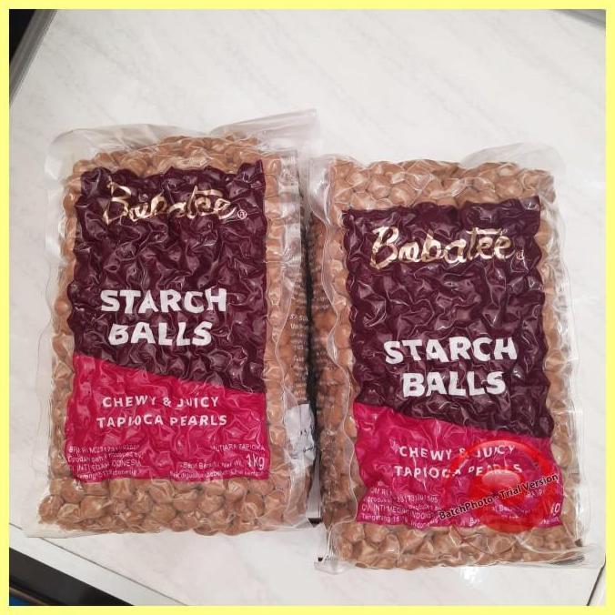 Bobatee Boba Pearl Boba 1kg / Bola Boba Tapioka Pearl Bobatee 1kg