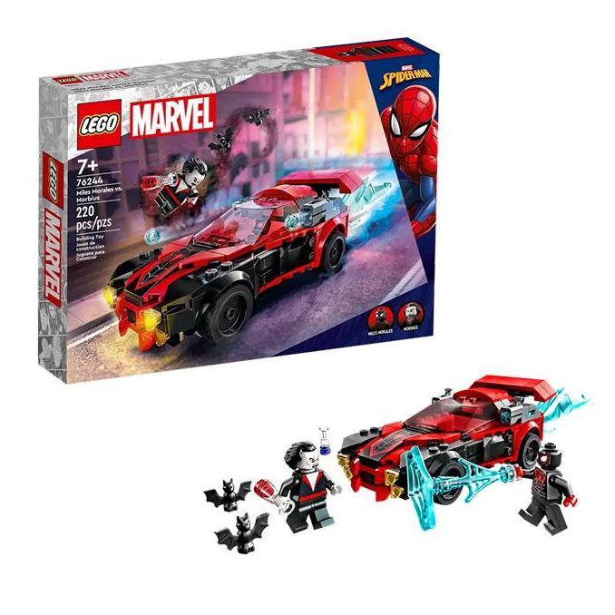 LEGO MARVEL Spider-Man Miles Morales vs. Morbius - 76244