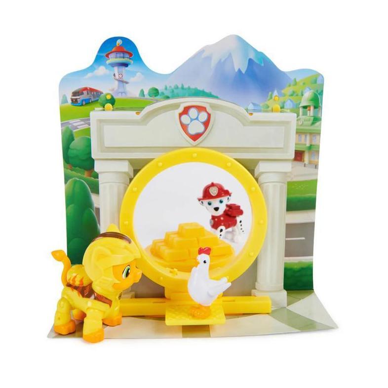 PAW Patrol Spin Master Playset CatPack - Leo and Marshall Rescue