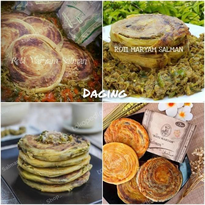 roti maryam salman asli ALL VARIAN RASA 1 pack isi 5 mariam stasiun