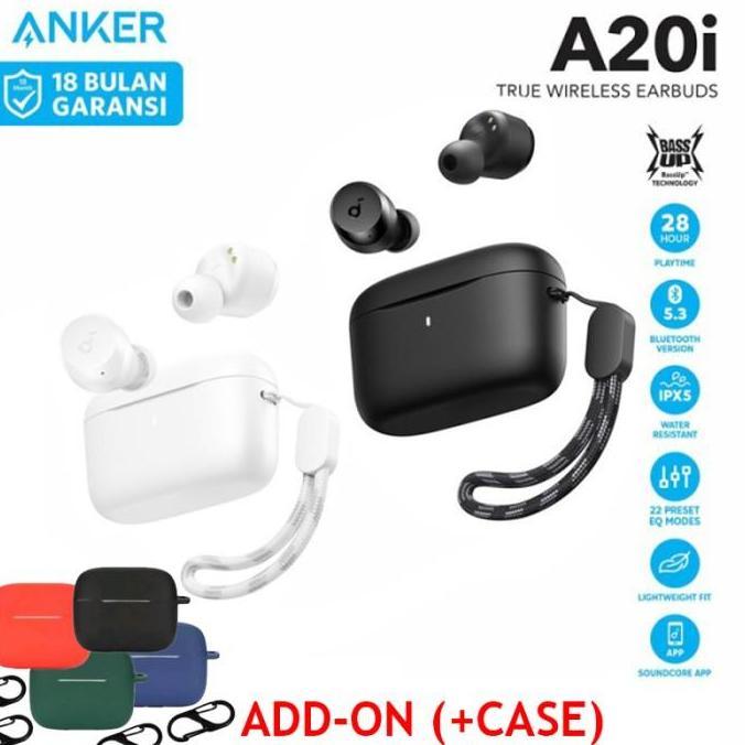 ANKER TWS A20i Anker SoundCore A20i - A3948 earbuds wireless bluetooth