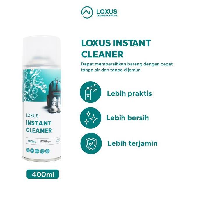 Clxs- Loxus Paket Perawatan Sepatu Loxus Instant Cleaner Dan Loxus Instant Recolor