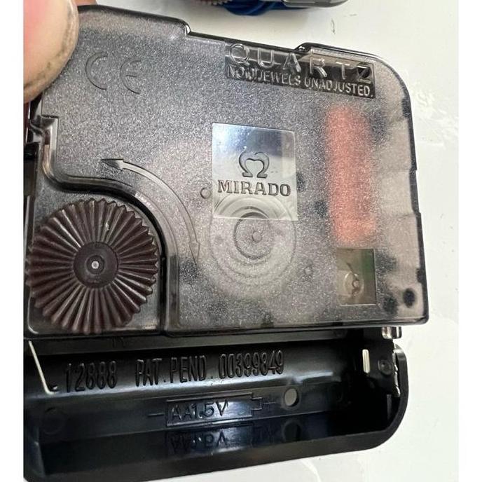 ORIGINAL Mesin Jam Dinding Mirado asli berlogo