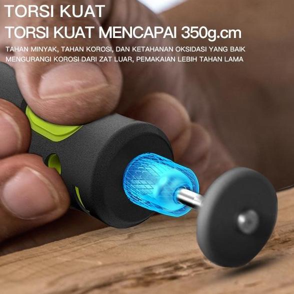 Powerx- CodZper Bor Mini Drill Grinder Mini Grinda Bor Listrik Penghalus-Alat Gerinda Zp007 Waterpas