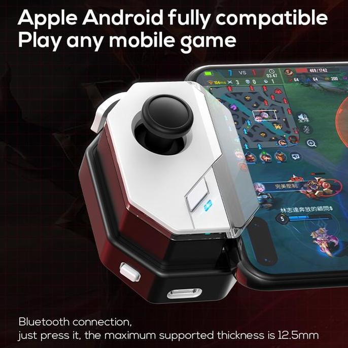 MEMO MB02 Magic Record Macro Controller Game Bluetooth For Android IOS Joystick HP Mobile Gaming Wit
