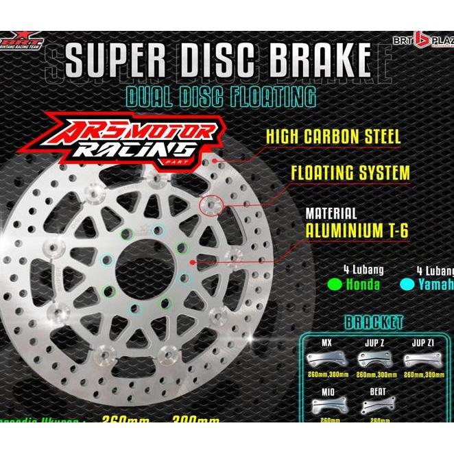 Disc Brake Brt 300Mm Floating - Piringan Cakram Brt 300Mm Floating