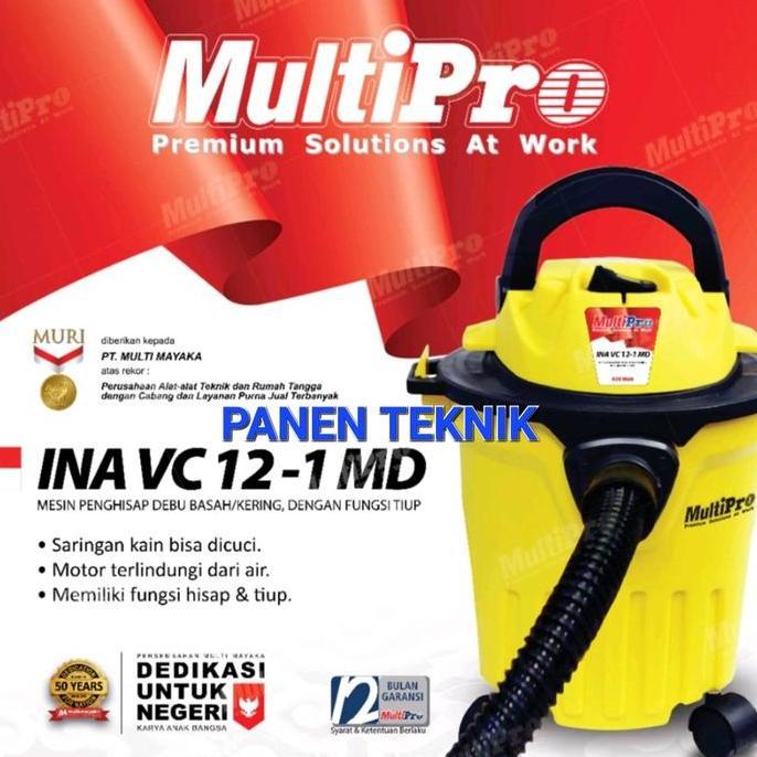Arigato- Vacuum Cleaner Multipro 10 Liter