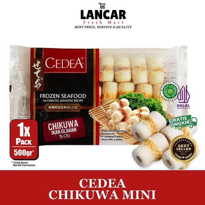 Beff- Cedea Chikuwa Mini 500Gr / Cedea Chikuwa Mini 500Gr