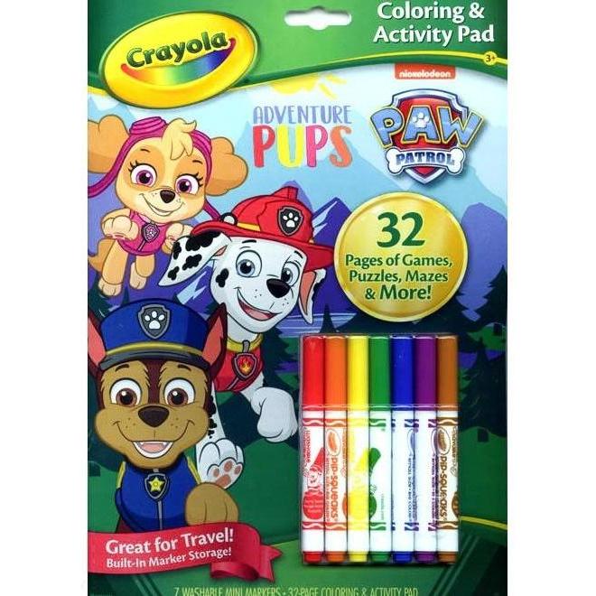 Coloring & Activity Pad Crayola Paw Patrol