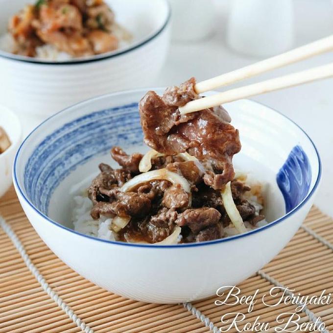 Beff- Beef  Teriyaki  Roku  Bento