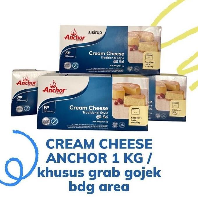 Maxmilt- Cream Cheese Anchor 1 Kg / Cream Cheese / Anchor Cream Cheese / Anchor
