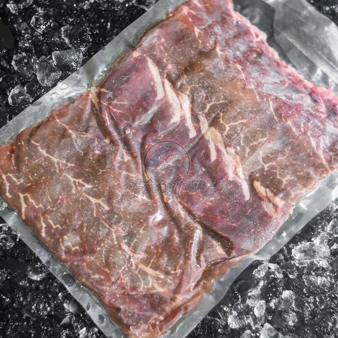 Beff- Daging Aus Wagyu Topside Beef Slice Sukiyaki / Yakiniku Mb 3-5 250Gr