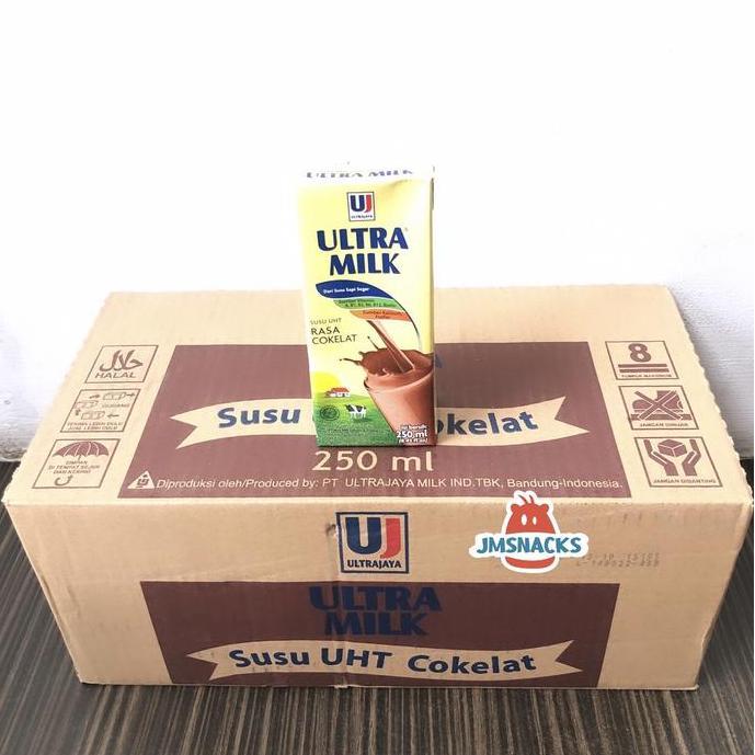 Maxmilt- [Promo!!] Ultra Milk Dus 250Ml Isi 24 Pcs - Grosir Susu Ultramilk