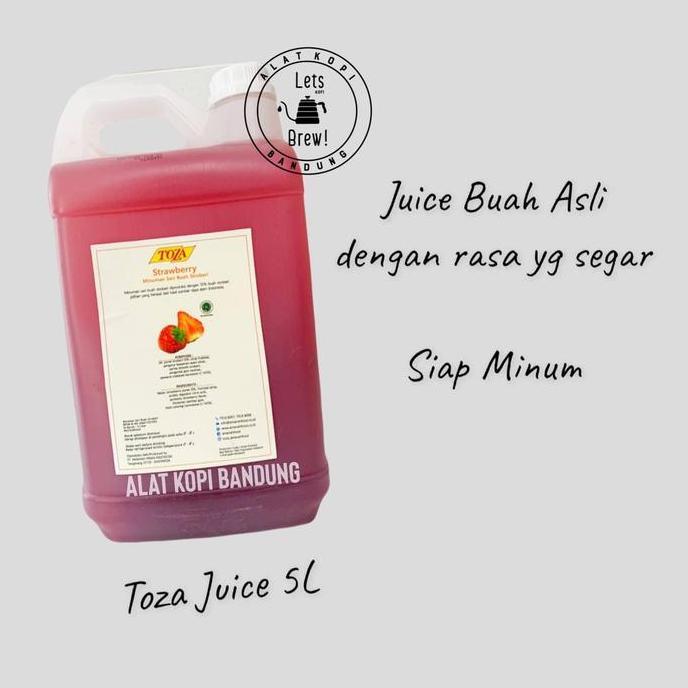 Trinken- Toza Juice 5 Liter Juice Buah Siap Minum (Variant Di Keterangan)