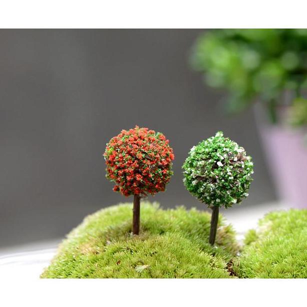 Tanaman Bola Mini Untuk Ornamen Bonsai Plastik - MNB04