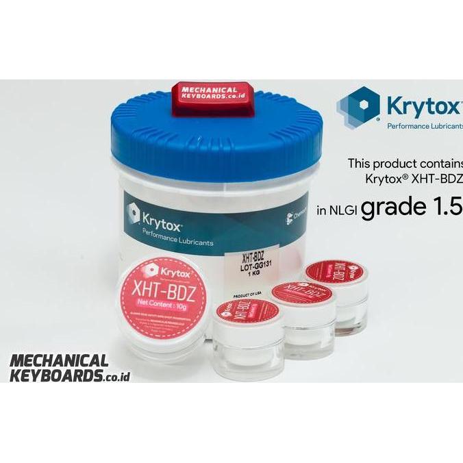 Krytox XHT-BDZ (Grade 1.5) PFPE Grease Lubricant