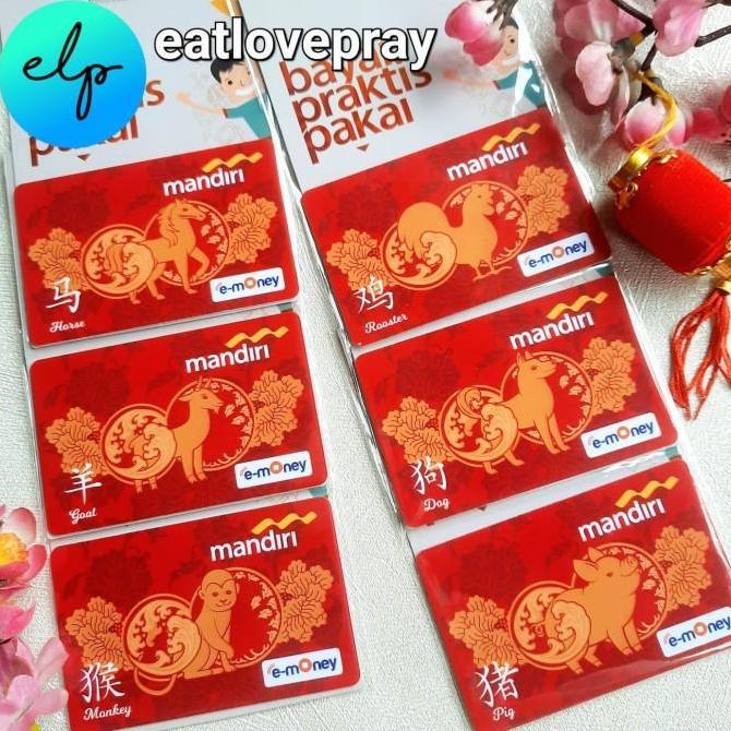 KARTU eMoney eToll ORIGINAL LIMITED MANDIRI SHIO / E Money E Toll SHIO