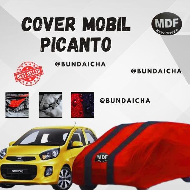 Cover Mobil Picanto Bahan Taslan Outdoor / Indoor