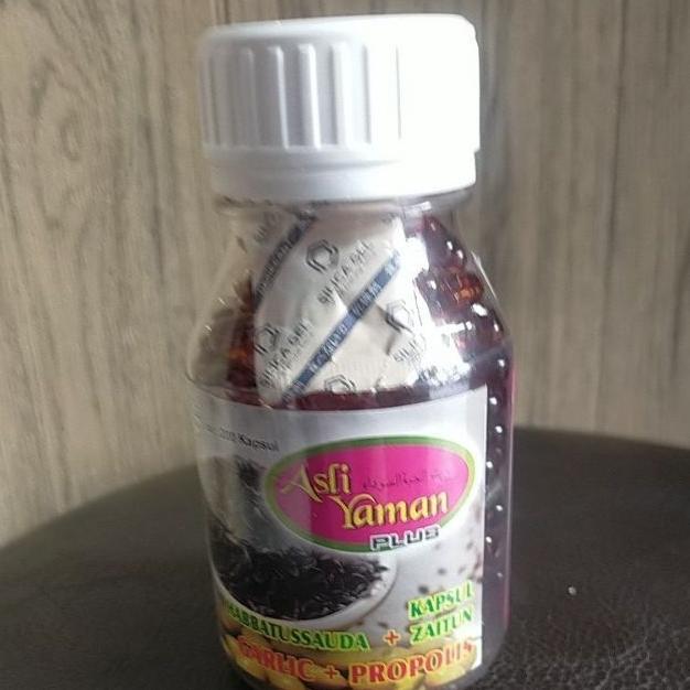 Habbatussauda Asli Yaman 4 In 1 Plus Garlic