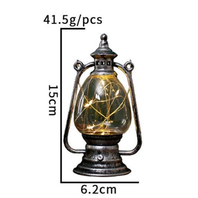 FV Lampu Lentera Ramadhan Dekorasi Minimalis Lampu LED Lentera Mini Souvenir Lampu Lilin Lentera LED
