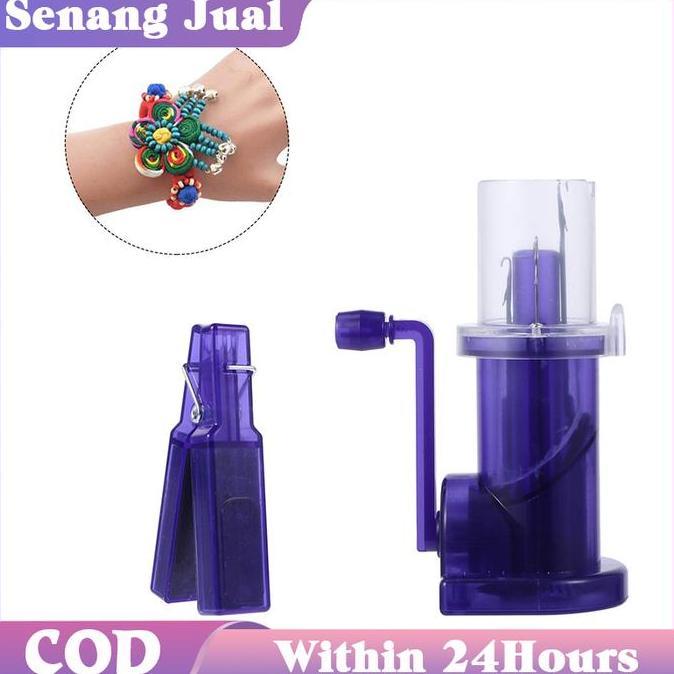 BAKUL Alat Rajut Otomatis / Mesin Kepang Tali Engkol Tangan / MiniManualDiy