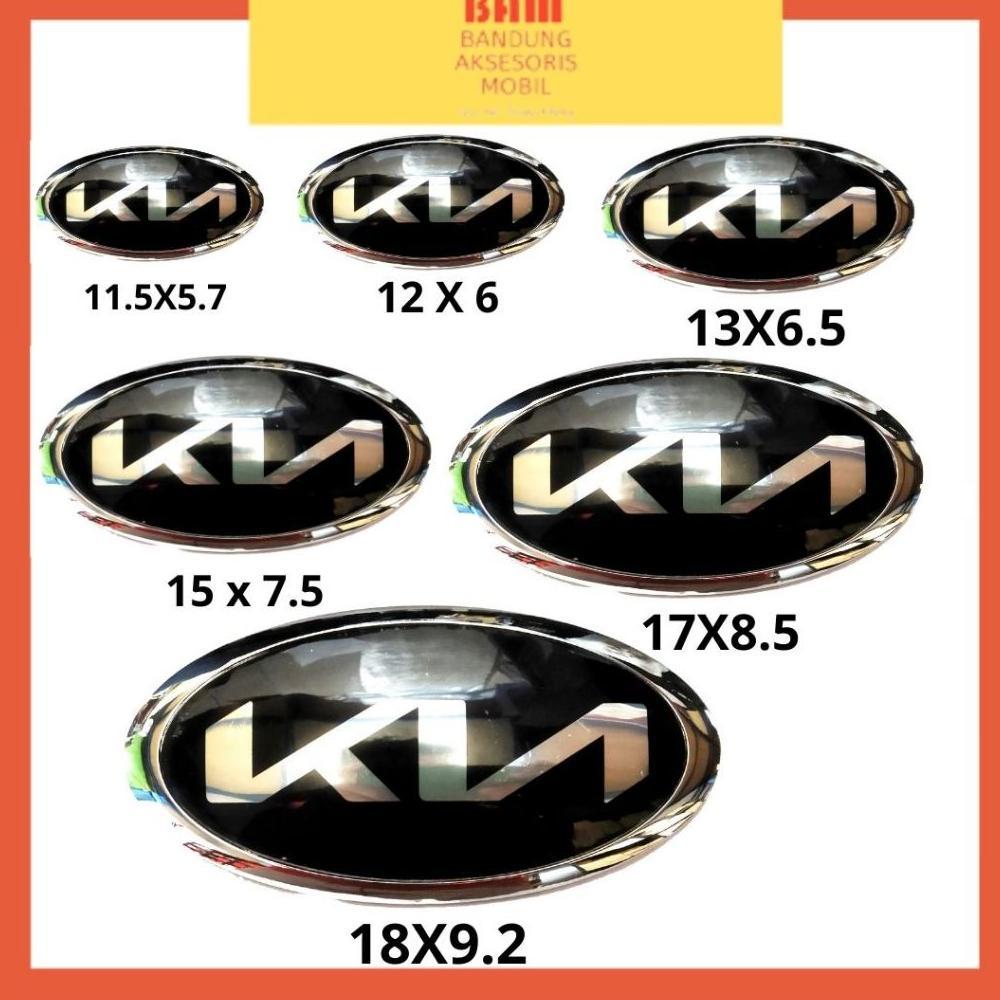 Emblem Logo Mobil New Kia Lux Hitam