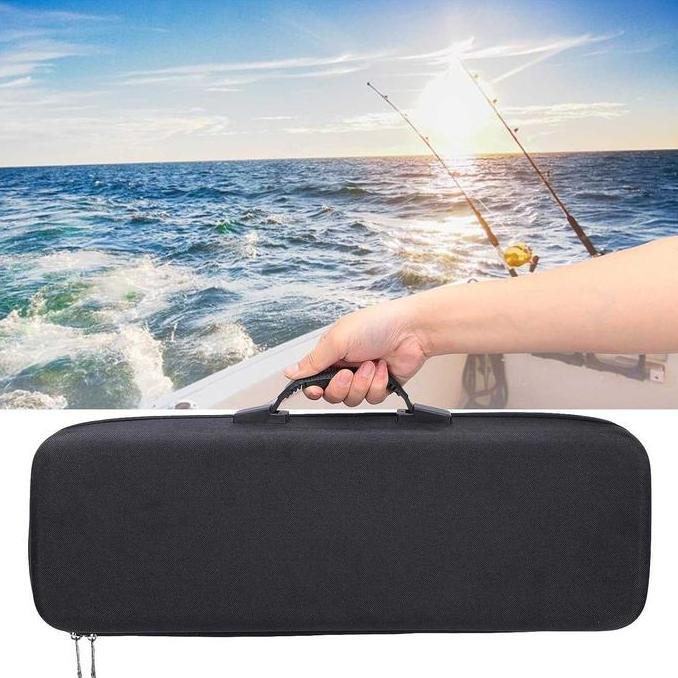 Tas Pancing Joran Model Selempang 53cm Nilon 600D Fishing Rod Storage Bag dengan Busa EVA Menyerap B