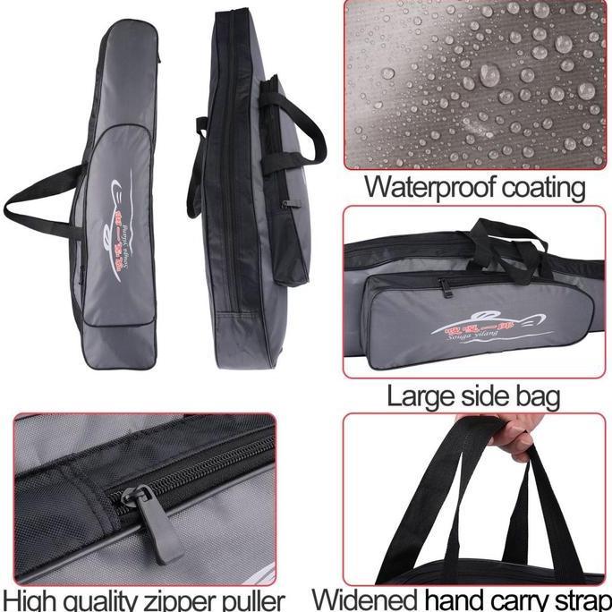 Sougayilang Tas Pancing 80/100/120cm  Anti Air Tas Pancing 120cm 100cm 80cm Tas Pancing Tegek Joran 