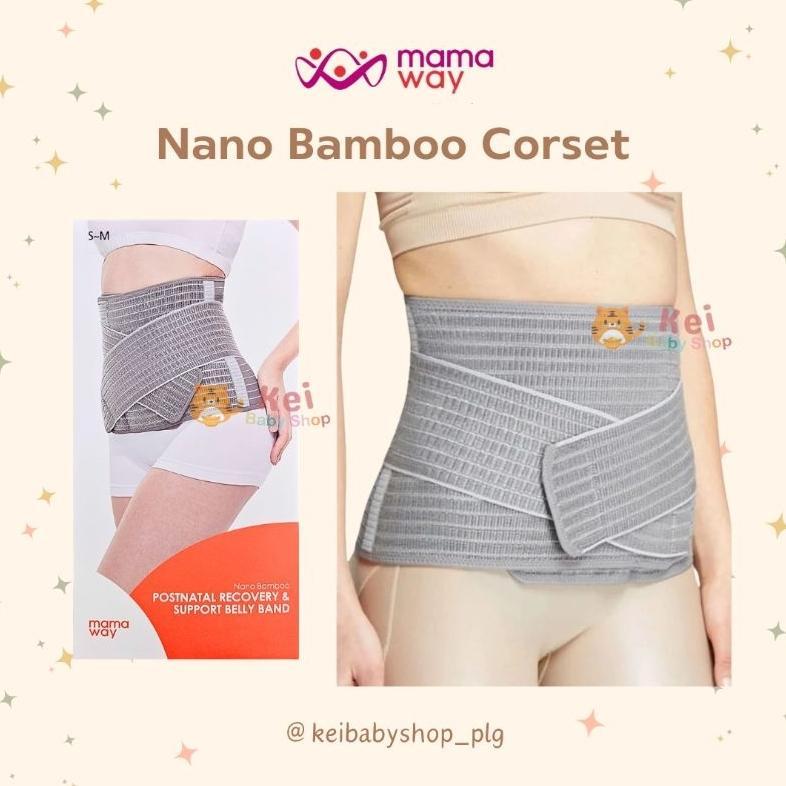 Mamaway Nano Bamboo Corset ORIGINAL Postnatal Recovery / Korset Pasca Melahirkan Postpartum / Korset