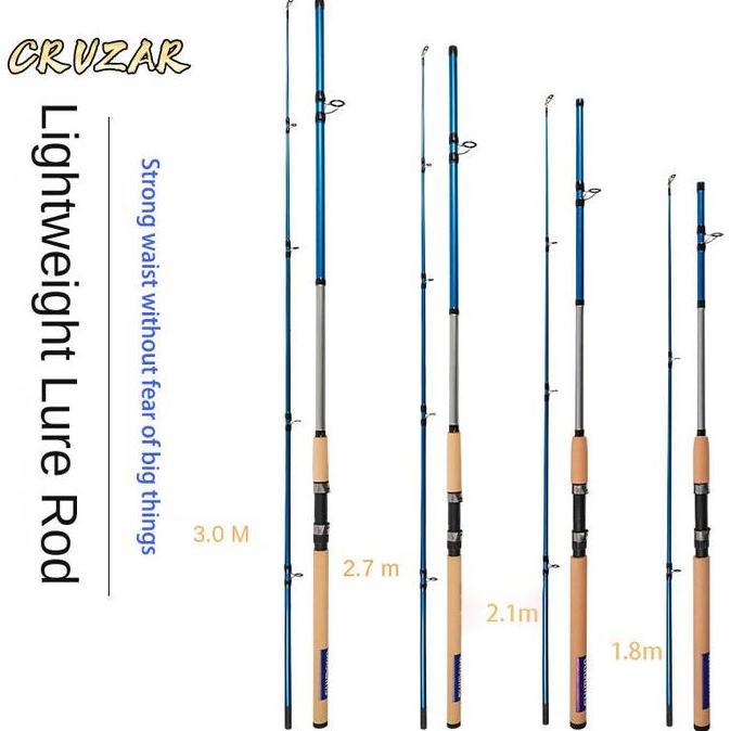 Mantap- Shimano Fishing Rod Spinning Rod Casting Rod Joran Pancing Fishing Rod Mh Power Jigging Rod 