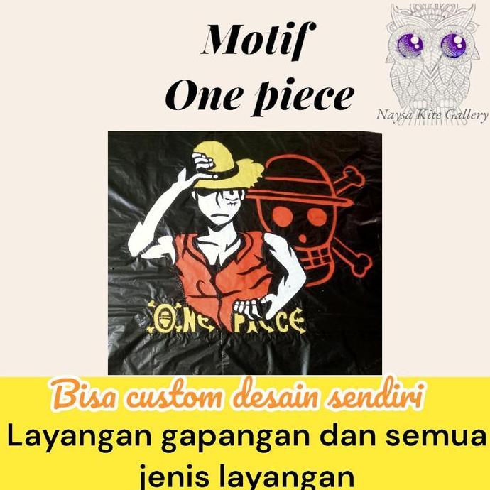 sampul plastik layangan karakter