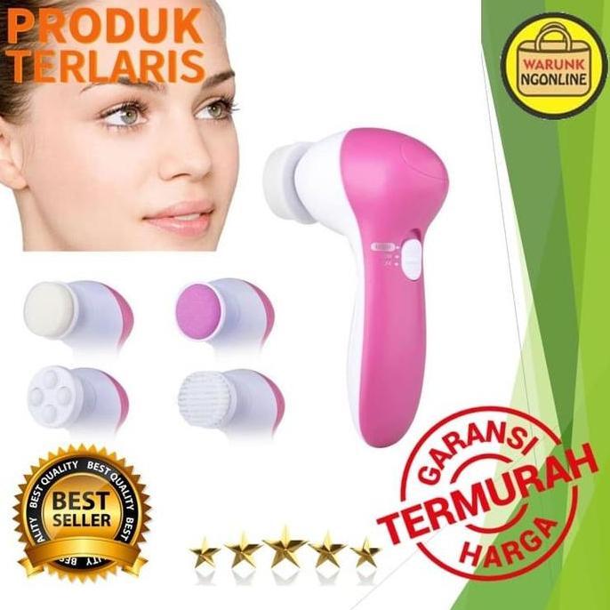 MGC Alat Pembersih WAJAH / MUKA Elektrik Lumispa Facial Care 5 in 1