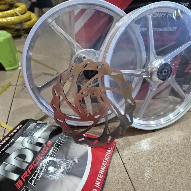 VELG RPD IMOLA+GRATIS PIRINGAN TDR STAINLESS DISC ROTOR MX KING 150 Original