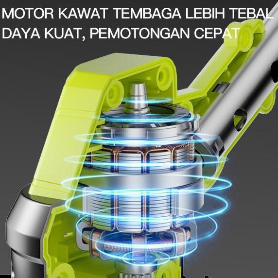 Parkx- Zper Mesin Potong Rumput Pemotong Rumput Listrik Pemangkas Rumput Dengan Baterai Li-Ion Zp003