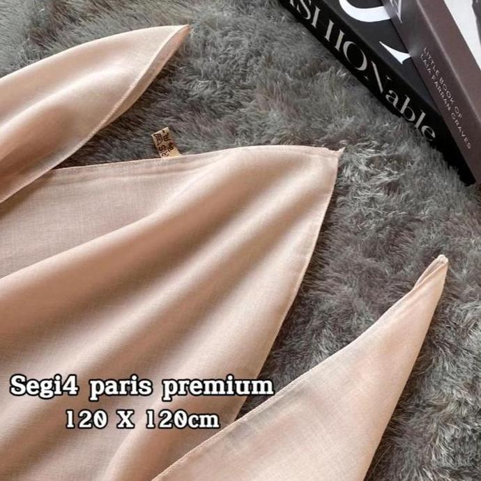 Heddosukafu- Segiempat Paris Premium 120X120Cm Segiempat Syari Wanita Muslim Paris Premium