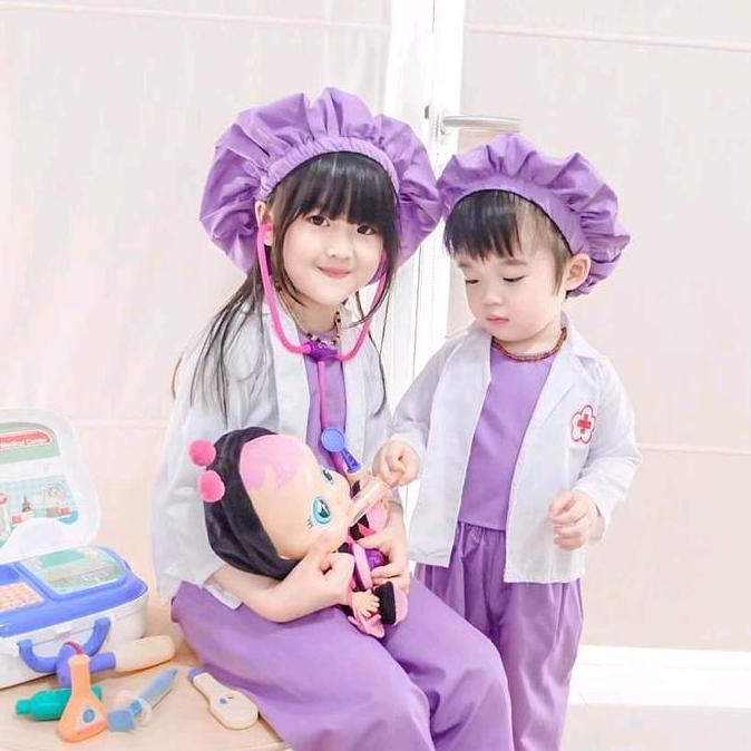 Kostum dokter anak baju dokter anak baju dokter cilik Disney DC SM