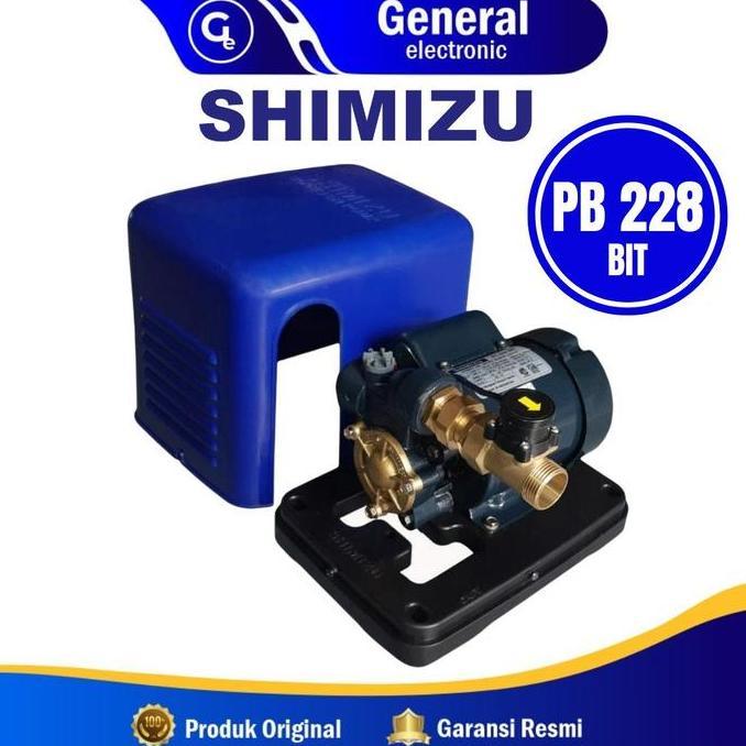 Pompa Air Pendorong Booster Otomatis Shimizu PB 228 BIT / PB228BIT / PB-228 BIT