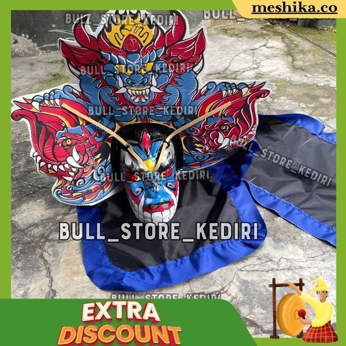 Barongan Spons Anak Motif Naga Jumbo Free Kemul Panjang