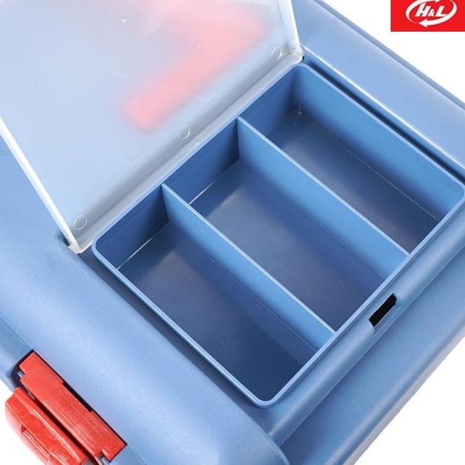 Speichern- Hl Tool Box Besar 18 Inch Toolbox Kotak Perkakas Tempat Penyimpanan Kenmaster Tool Box