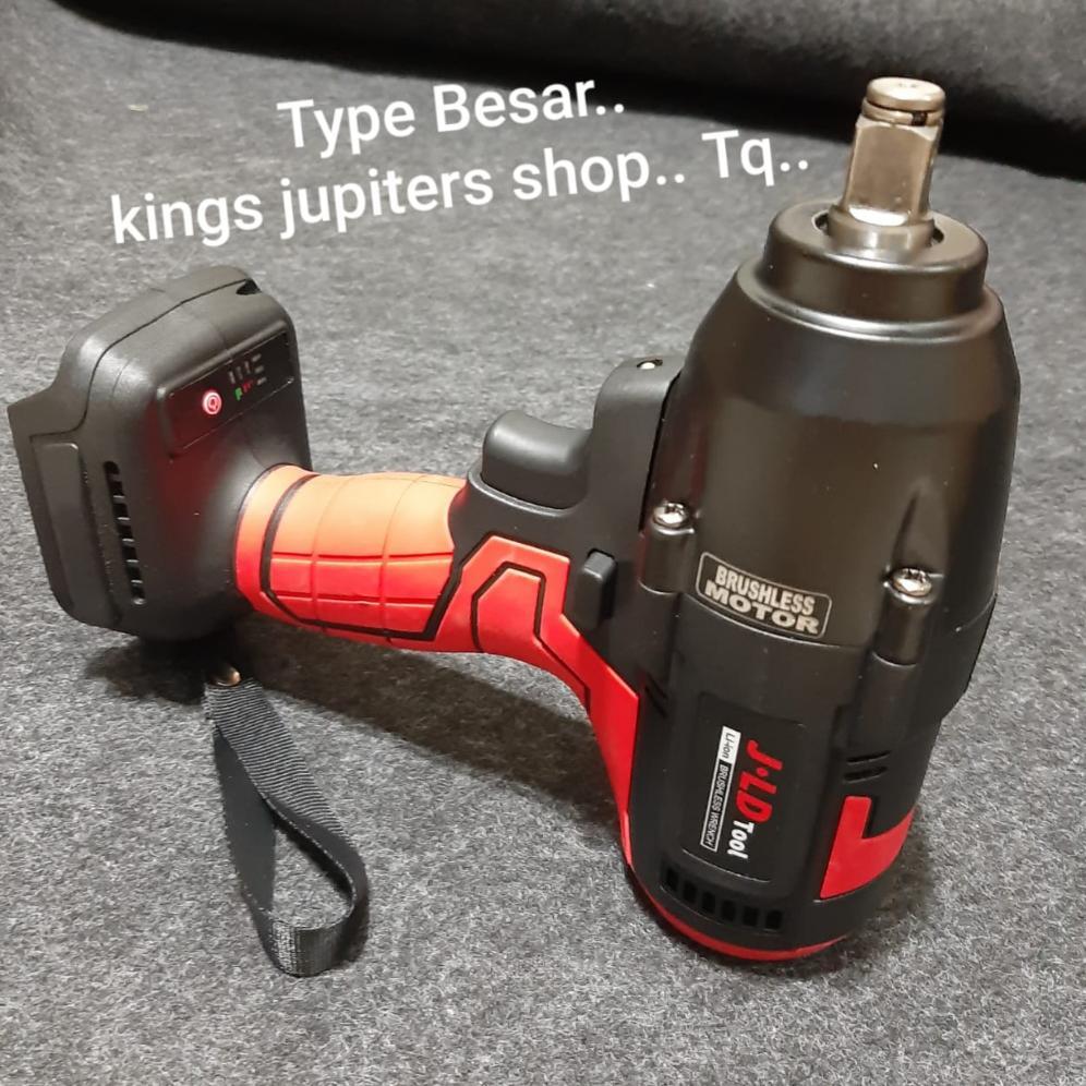 MESIN - BATRE - CAS AJA - IMPACT WRENCH merk JLD DEKWE NAGAWA 650NM 48S JV88 BOR BUKA TUTUP BAUT IMP