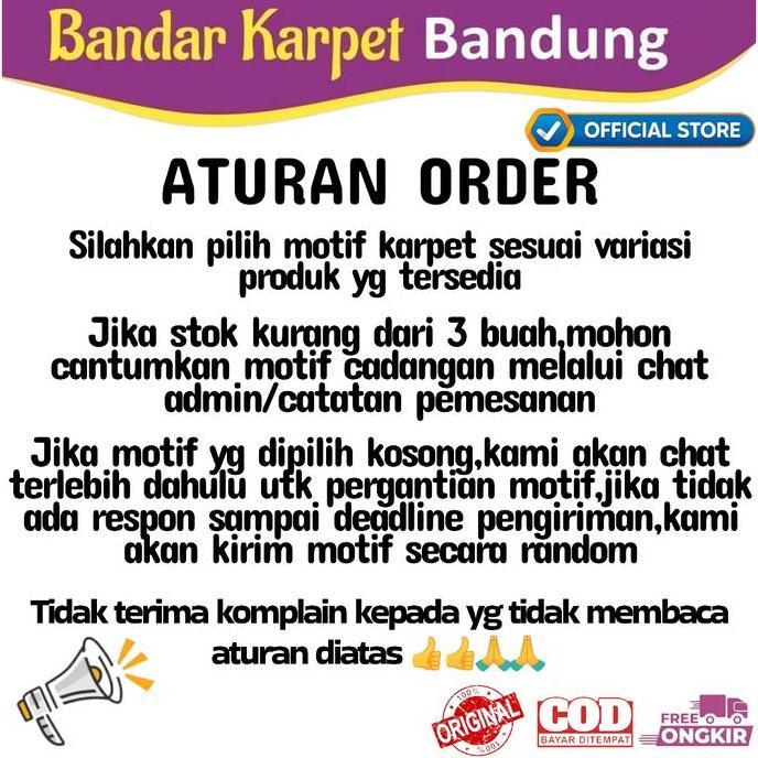 Flmy- Karpet Permadani 230X310Cm Bcf Polypropylene Tebal Anti Static Tahan Lama