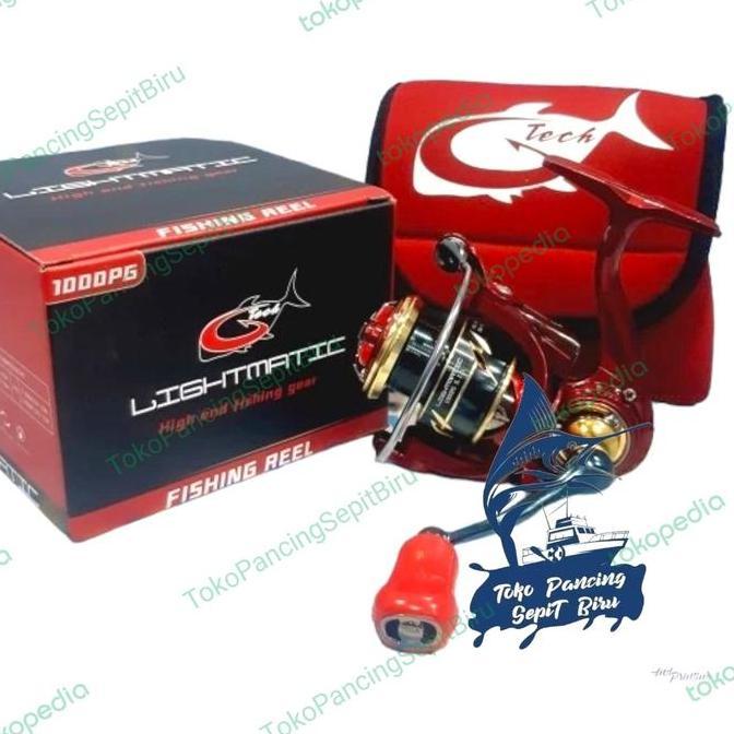 Sale Reel Spinning G Tech Lightmatic 1000Pg Drag 8Kg Power Handle