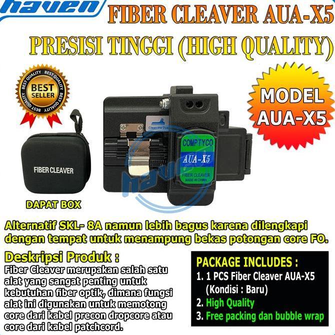 Murah Skl-8A Premium Version Aua-X5 Fiber Cleaver Cutter Fiber Optik / Fiber Cleaver Aua-X5 Alternat