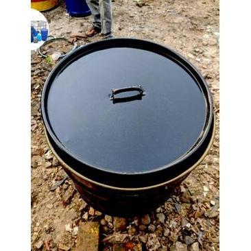 drum besi bekas 200L,tong sampah besi 100L,pot jumbo,pengunci&tutup drum