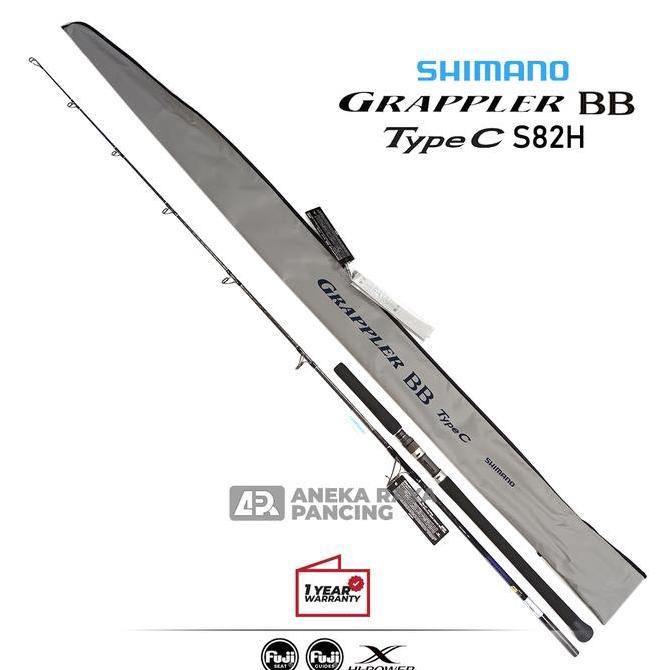 Grosir Joran Spining Shimano 21 Grappler Bb Type C All Size / Joran Popping Shimano / Joran Casting 