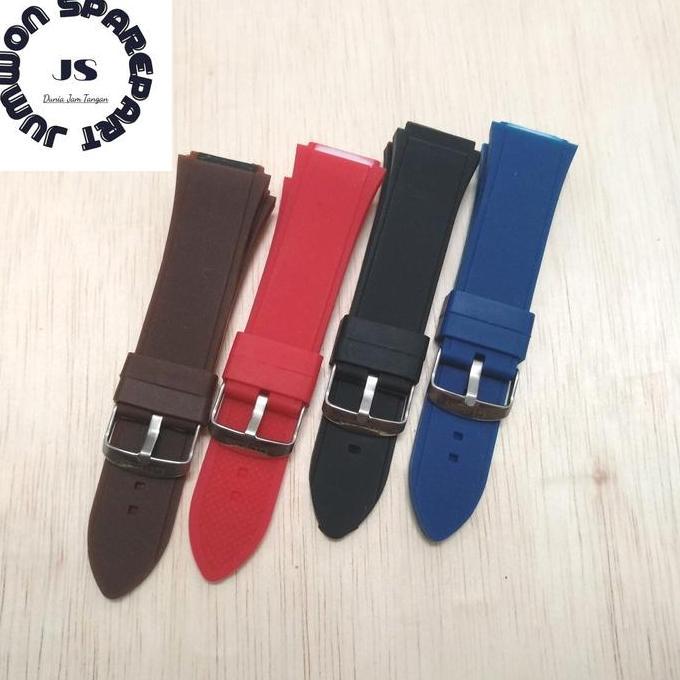 Strap Tali Jam Tangan Guess GS gww0248G5 W0247G3 Pria Rubber
